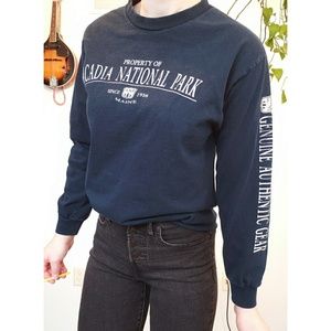 Vintage Acadia National Park Long Sleeve